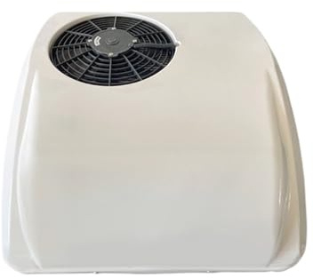 DMETE DC12V/24V48V/60V/72V/96V Dach-Mini-Klimaanlage Heizen oder Kühlen, Option Wohn, Wohn, LKW, Traktor, Van, Klimaanlage, Luftkühler Breite Kompatibilität(48V)