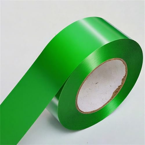QIPN 10M Zierleisten Selbstklebend, Schälen und Aufkleben Leisten, Kronenformen,für Wand, Decke, Boden, Schränke, Fliesen, Kanten(Size:5cm,Color:Glänzendes Grün)