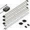 parlat LED Unterbau-Leuchte SIRIS, flach, je 50cm, 100cm Kabel, je 655lm, weiß, 3er Set