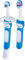 MAM Baby'S Brush Spazzolino Denti Neonato In Set Da 2, Spazzolini Per Neonati Con Anello Di Sicurezza, Impugnatura Corta Specifica Per Denti Da Latte, 6+ Mesi, Azzurro, Blue, 2 Unità,