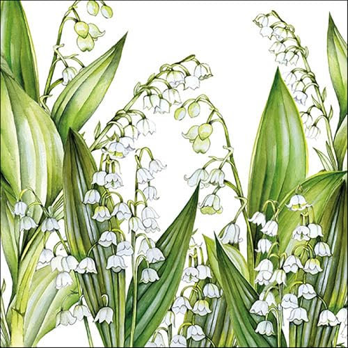 Servietten 20 St. - Sweet Lily