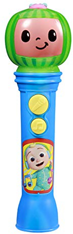 eKids CO-070 Age 3+, Musical Toddlers with Built Songs, Kids Microphone Designed For Fans of Cocomelon Toys and Gifts, Multicolored
