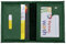 Van Der Rich ® - Porte de Carte crédit (Croute Cuir de Vachette) - Femme/Homme (Vert)