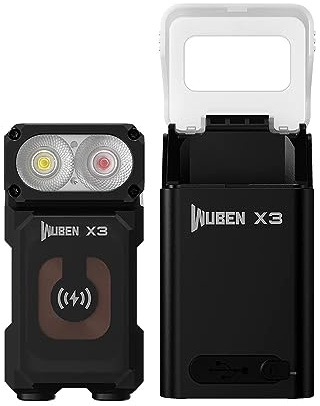 WUBEN X3 Pro Owl mit Ladestation als Laterne einsetzbar