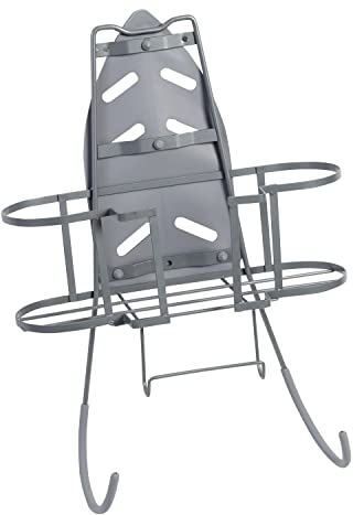 Honey-Can-Do Iron Caddy and Board Holder, Steel, Grey