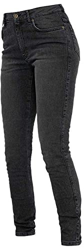 John Doe Motorradjeans Jane High Lady Monolayer XTM Slim Fit, BLACK USED, 26-32