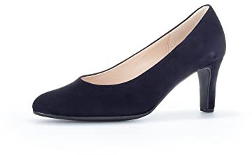 Gabor Damen Klassische Pumps, Frauen Absatzschuhe,stöckelschuhe,Businessschuhe,büro,Office,elegant,high Heels,Heels,Atlantik,40.5 EU / 7 UK