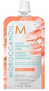 Mascarilla con Color Moroccanoil: Coral, 30 ml