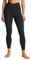 CRZ YOGA Damen Butterluxe Cross Waist Workout Leggings V Cross High Waisted Bauchkontrolle Gym Yoga Leggings - 64cm Schwarz 42