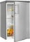Exquisit Kühlschrank KS16-V-H-010E inoxlook | 133 l Nutzinhalt| LED-Licht