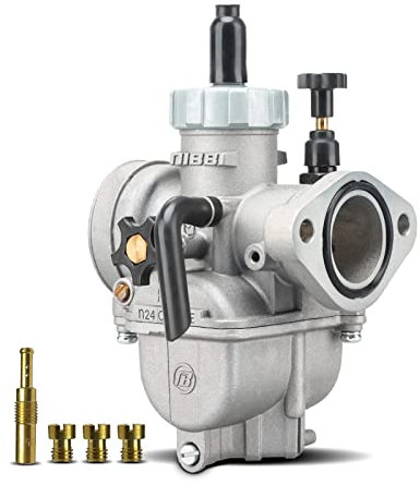NIBBI Carburateur PE24mm Avec Buse de Carburateur Pour Moteur de Moto à Bride 140cc - 150cc