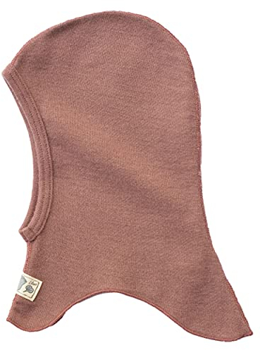 Lilano, Kinder/Baby Sturmhaube, 70% Wolle (kbT), 30% Seide, 210 g/m² (Mauve, 62-68)