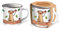 Trötsch Jan & Henry Emailletasse Henry: Kaffeetasse Teetasse Geschenkidee Geschenk Tasse Emaillebecher