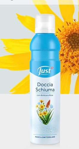 Just doccia schiuma alle erbe con arnica