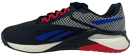 Reebok Herren Nano X2 Crosstrainer, Klassisch Schwarz/Vektor Blau/Vektor Rot, 47 EU