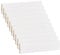 Vorteilspack 96 Meter Sockelleiste Mega – Weiß folierte MDF Fußbodenleiste KGM – Maße: 2400 x 16 x 58 mm – 40 Stück