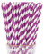 YAOSHENG 100 pajitas de papel morado, pajitas de papel biodegradables, coloridas pajitas de papel adecuadas para fiestas, bodas y ocasiones, pajitas de fiesta (morado)