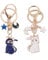 2 Stück Sailor Moon Schlüsselanhänger, Cartoon Niedlich Magie Katze Schlüsselanhänger, Sailor Moon Anime Figur Souvenir Schlüsselringe für Tasche Handy Auto Teenager Mädchen Katzenliebhaber