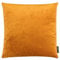 MAGMA Samt Uni Kissenbezug 40x40 cm - senf.- samtig weich kuscheliger Stoff, rechteckiger Kissenbezug, für Wohnzimmer, Schlafzimmer, Büro und Gästezimmer Waschbar