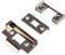 Rebate Set for Double Door Heavy Sprung Tubular Latches - Florentine Bronze