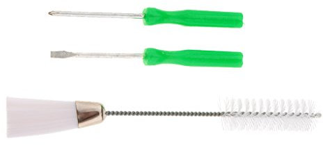 3 Pieces Sewing Machine Service Kit Sewing Machine Cleaning Brush&Screwdrivers