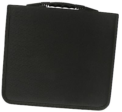 Cabilock Cd Storage Folder 320 Disc Capacity Portable Dvd Cases Separate Sections for Easy Organization