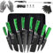 FULLHI Japanese Knife Set, Premium Stainless Steel Kitchen Knife Set Chef Knife with Roll Bag