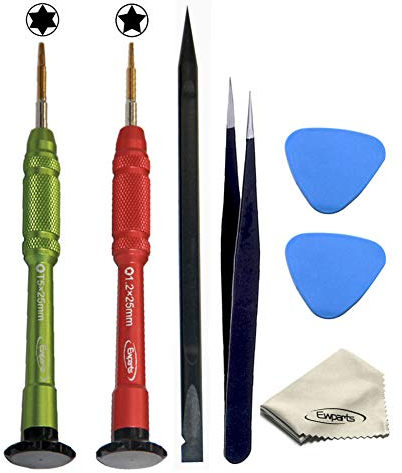Ewparts Destornillador para Macbook Juego de herramientas de 7 piezas Pentalobe Screwdriver para Macbook Air Destornillador para Pro con Retina Kit Destornilladores Juego