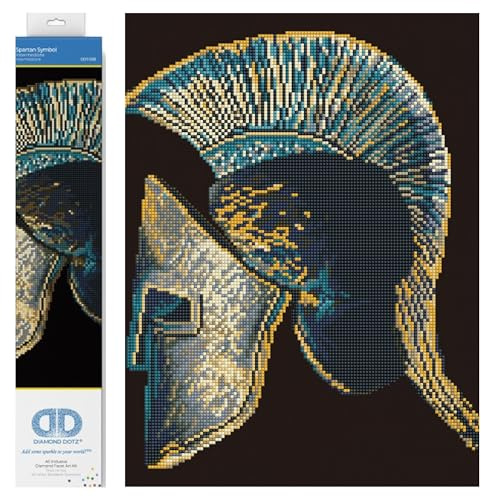 Diamond Dotz Painting Kit: Spartan Symbol, Assorted, 41 x 44cm