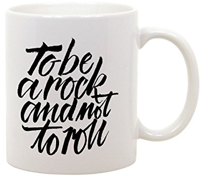 fashwork Tazza To be a Rock And Not to Roll - Rock - Idea Regalo