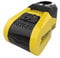 Oxford LK215 Quartz XA6 Alarm Disc Lock (6mm pin) USB Rechargeable., Yellow Black