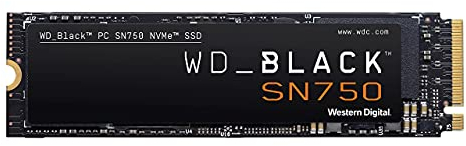 WD_BLACK SN750 4 To NVMe - Disque SSD interne haute-performance avec dissipateur thermique pour ordinateurs de jeu
