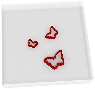 Mini/Tiny Butterfly Set of 3 Value Fondant Cutter 1.5CM + 2CM + 3CM