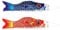 Manche a Air Japonais Manches à Air Manche a Vent de Jardin Mini Manche a Air Poisson Maison en Plein Air Suspendus Décoration pour Japonais Sushi Bar Accueil Jardin Cour Décor 40 cm 2 Pièces