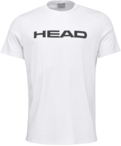 HEAD CLUB BASIC T-Shirt Herren, weiß, XXL