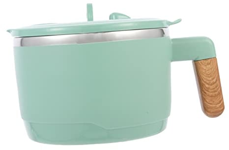 FELTECHELECTR Insulated Round Noodle Bowl with Handle Sealed Food Box for Ramen and Rice Portable Lunch Container