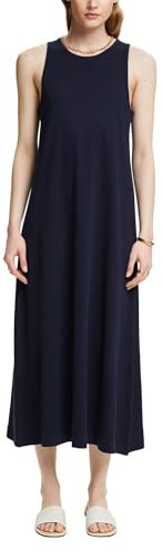 ESPRIT Damen 044ee1e358 Kleid, 400/Navy, L