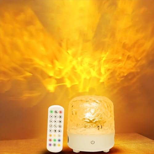 YunLone Proiettore Stelle, Proiettore Galassia con Altoparlante Bluetooth Musica, Telecomando, Proiettore Cielo Stellato 16 Effetti Luce, Lampada Proiettore Ocean RGB Luce Notturna per Bambini Adulti
