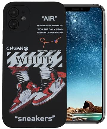 Luychow Compatible with iPhone 11 Case Sports Shoes Cool Sneaker Design Phone Case for iPhone 11 Soft TPU Shockproof Women Men Boys Teen Girls 6.1 Inch
