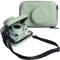 Linpr Instant Camera Protective Case Compatible with Fujifilm Instax Wide 400/300/210/LOMO and Accessories, Hard Shell Shockproof Carrying Case with Mesh Pouch Removable Adjustable Strap (Green)