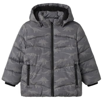 NAME IT Boy Pufferjacke Dinosaurier | Puffer Jacket