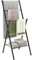 ELwPet Freestanding Towel Rack,43.7’’Tall 4 Layer Towel Holder, Blanket Ladders for Living Room,Bathroom,Blanket Rack with Storage,Black