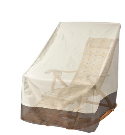 Patio Schaukelstuhl-Abdeckung, 70x83x99cm Gartenstuhl Abdeckung Wasserdicht, Outdoor-Schaukelstuhl 210D Oxford, UV-Beständig Reißfest Hängestuhl Schutzhülle Abdeckplane