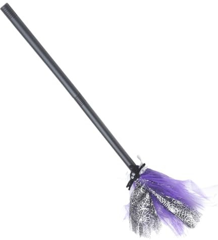 Toyvian 1pezzi Prop Per Halloween Scopa Strega e Accessorio Per Cosplay Adulti