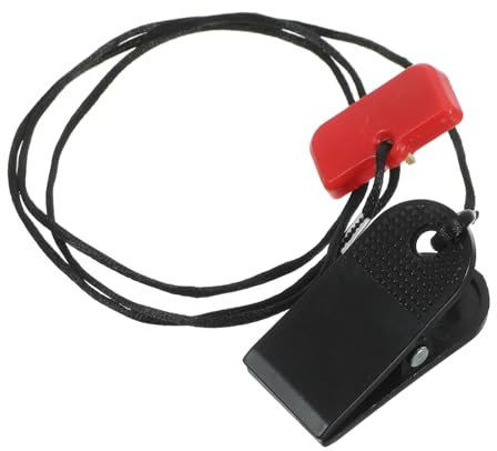 UPKOCH Magnet Clip Lock Key for Treadmill Treadmill Safety Key Replacement for Running Machines for Home Use
