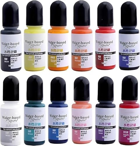 seawang Color Pigments Water Based Pigment for Concrete Casting Cement Dye Colouring Ceramic Powder Plaster Gypsum