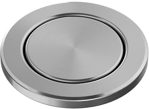 BLANCO PushControl III Edelstahl | Der | Einfache Push-Bedienung | Erforderlicher Bohrdurchmesser: 35 mm | Leichte Reinigung