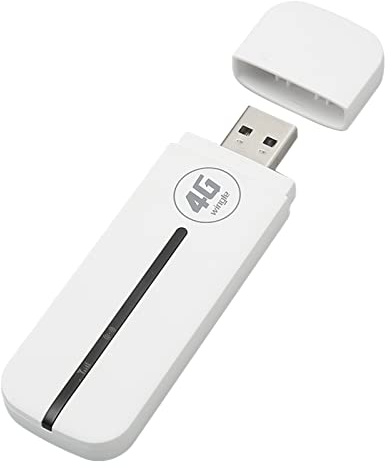Culnflun Modem WiFi USB 4G avec Emplacement pour Carte Micro SIM – Modem cellulaire USB Portable pour Ordinateur Portable, Voiture, Camion – Dongle 4G LTE Hotspot Mobile Partage in