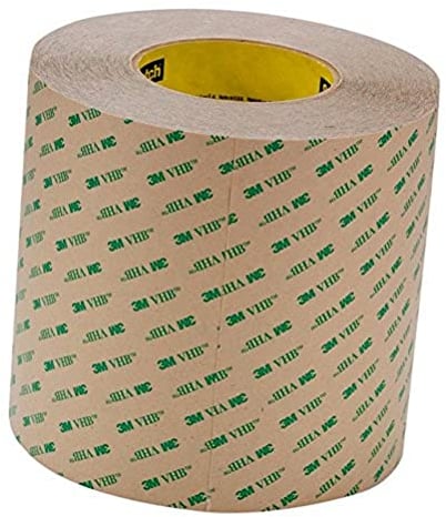 3M 9473PC Adhesive Transfer Tape, 19 mm x 55 m, Clear, Pack of 12