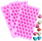 Risai Moldes Corazón Silicona Reposteria, Antiadherentes 55 Cavidades Diseño De Corazones Molde para Chocolate, Pastel, Gelatina, Pudín, Fondant Azúcar Molde De La Hornada DIY